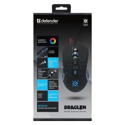 WIRED GAMING MUS DRAG LEN GM-907