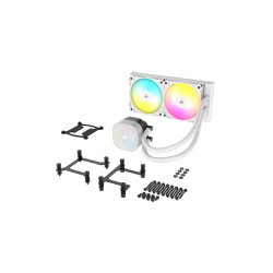 NAUTILUS 240 ARGB 240 mm Liquid CPU Cooler hvid