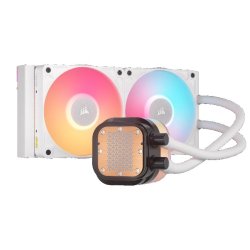 iCUE LINK TITAN 240 RX LCD AIO 240mm hvid