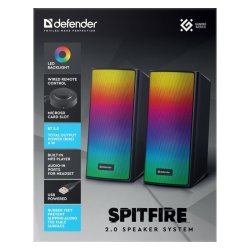 PC h�jtaler SPITFIRE 2. 0 6W LED USB