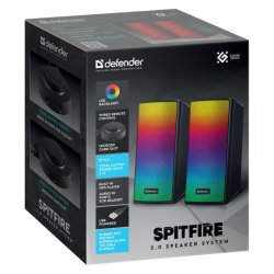 PC h�jtaler SPITFIRE 2. 0 6W LED USB