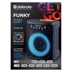 Bluetooth h�jtaler FUNKY 10W