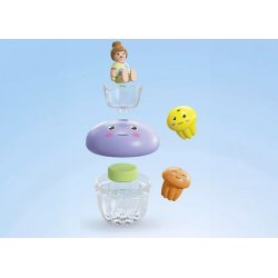 Figurer s�t Junior Aqua 71439 Familie af farverige medusere