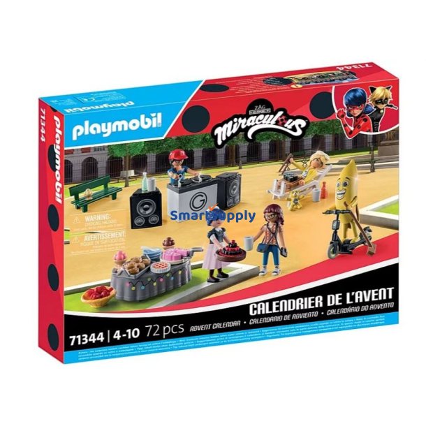 Figur s�t Miraculum 71344 Julekalender: Miraculous: Picnic i Paris