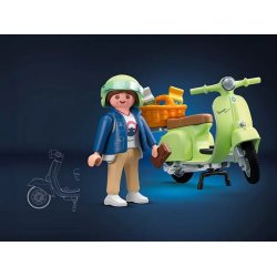 Figur s�t Vespa 71621 1969 Vespa 150 Sprint Veloce, lysegr�n