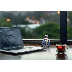 Figurer s�t Vespa 71622 1969 Vespa 150 Sprint Veloce, bl�