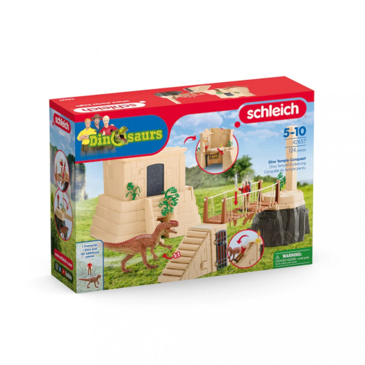 Figurer s�t Dino Temple Erobring