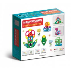 Magnetiske blokke Glitrende have 27 stykker