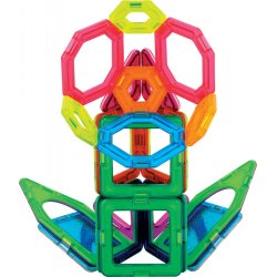 Magnetiske blokke Glitrende have 27 stykker