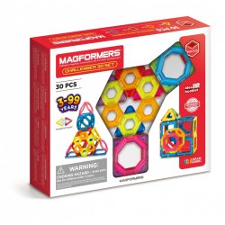Magnetiske blokke Challenger 30 stk.