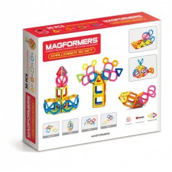 Magnetiske blokke Challenger 30 stk.