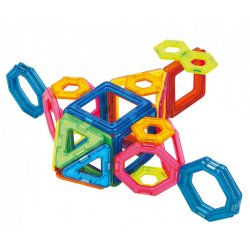 Magnetiske blokke Challenger 30 stk.