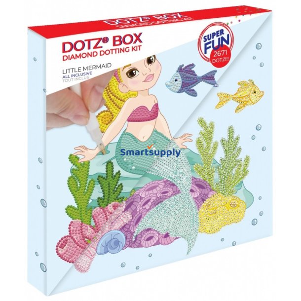 S�t Diamond Dotz Lille Havfrue