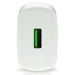 TELEFONLADER 1X USB 18 W QC 3.0 HVID