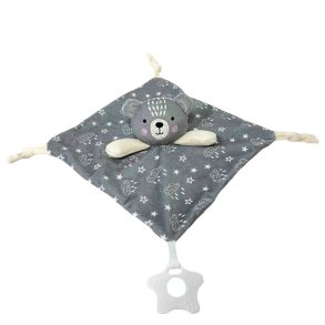 Krammedyr Milus Bear gr� 25x25 cm