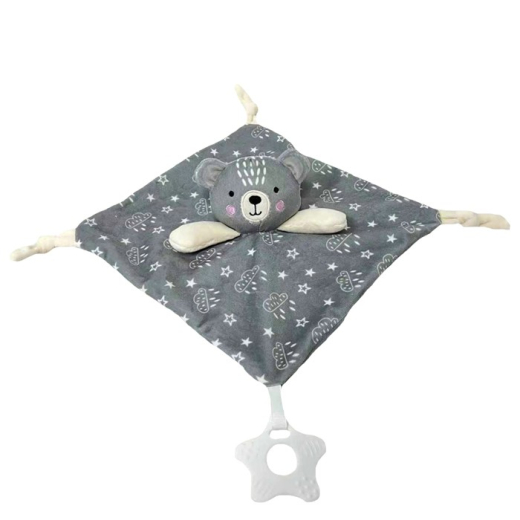 Krammedyr Milus Bear gr� 25x25 cm