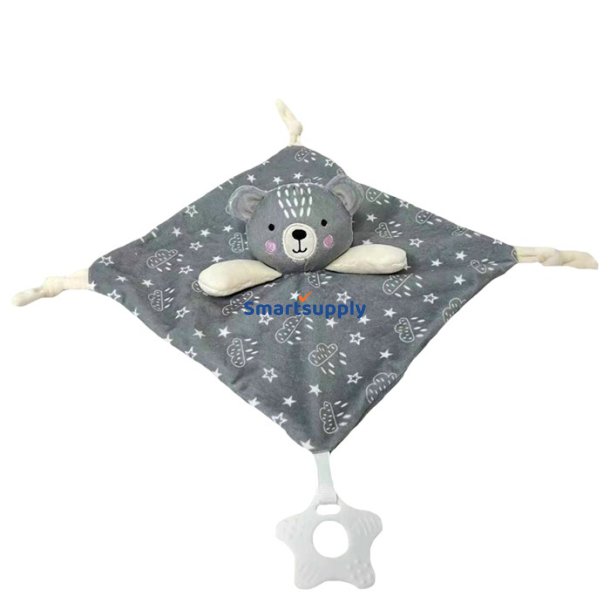 Krammedyr Milus Bear gr� 25x25 cm