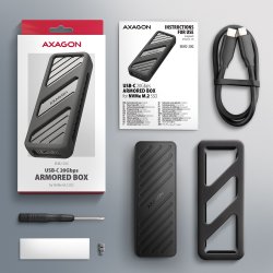 EEM2-20G USB-C enclosure Gen2 M.2 NVMe SSD 20G