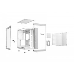 Case Light Base 600 DX Hvid
