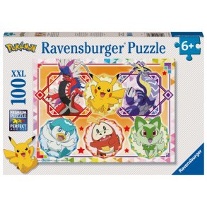 Puzzle 100 stykker Pokemon