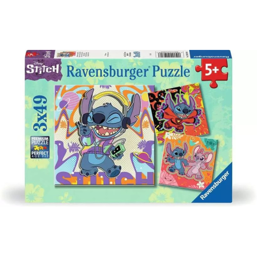 Puzzle 3x49 brikker Stitch