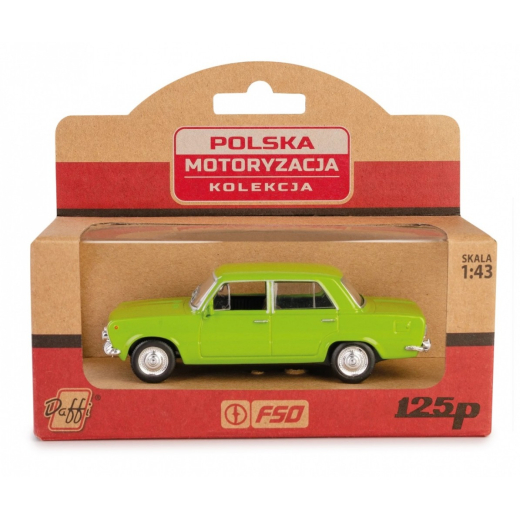 PRL bil Fiat 125p gr�n