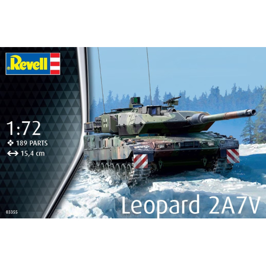 Plastik model Tank Leopard 2A7V 1/72