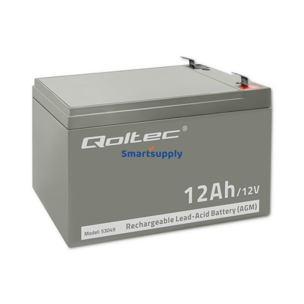 AGM batteri 12V 12Ah