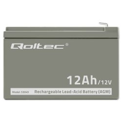 AGM batteri 12V 12Ah