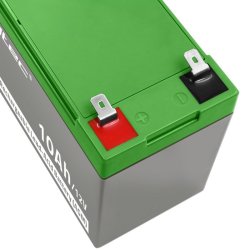 AGM batteri 12V 10Ah vedligeholdelsesfrit til UP