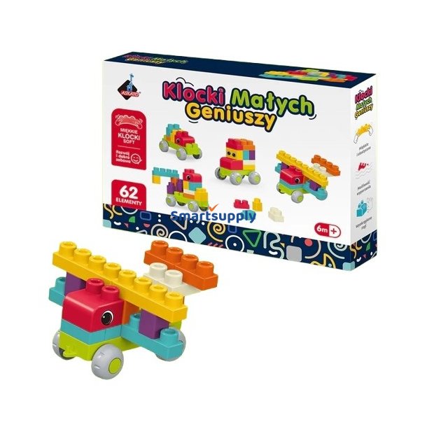 Sm� genier byggesten 62 stk.