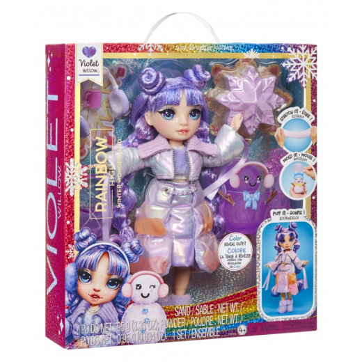 Dukke Rainbow High Winter Wonderland Violet