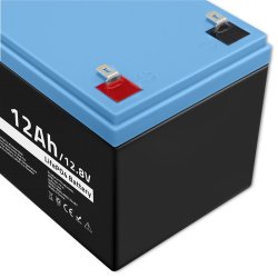 LiFePO-batteri 12.8V, 12Ah, 153.6Wh,BM