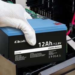 LiFePO-batteri 12.8V, 12Ah, 153.6Wh,BM