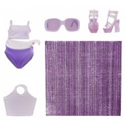 Dukke Rainbow High Swim Style Violet
