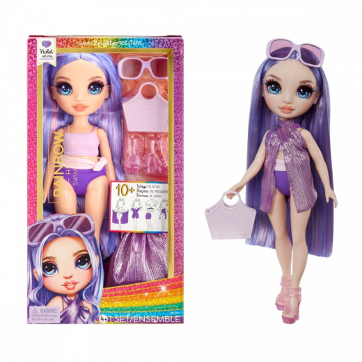 Dukke Rainbow High Swim Style Violet