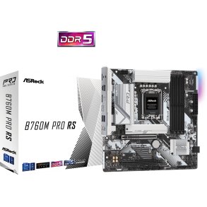 Bundkort B760M Pro RS s1700 4DDR5 DP/HDMI mATX