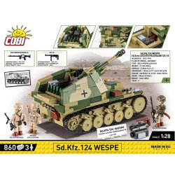 Blocks SD.KFZ.124 Wespe 860 blocks
