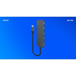 HUB AK-54 USB-C 3.1 SAVIO