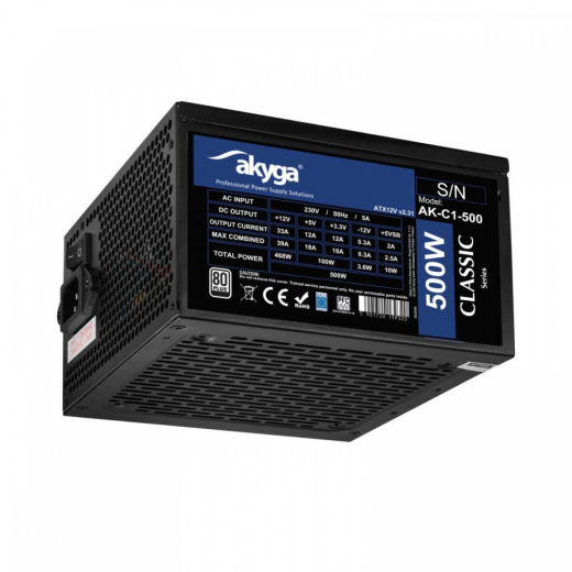 AK-C1-500 ATX 500W PRO SERIE