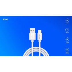 Kabel CL-168 USB-A - USB-C, 3m