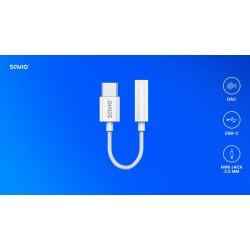 Adapter AK-52 USB-C - Mini Jack 3,5 mm, Samsung