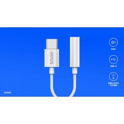 Adapter AK-51 USB-C - Mini Jack 3,5mm, Xiaomi, Huawei, Oppo