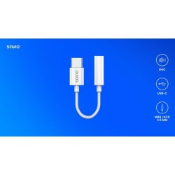 Adapter AK-51 USB-C - Mini Jack 3,5mm, Xiaomi, Huawei, Oppo