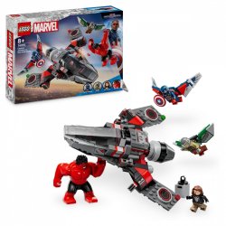 Blocks Super Heroes 76292 Captain America vs. Red Hulk Kamp