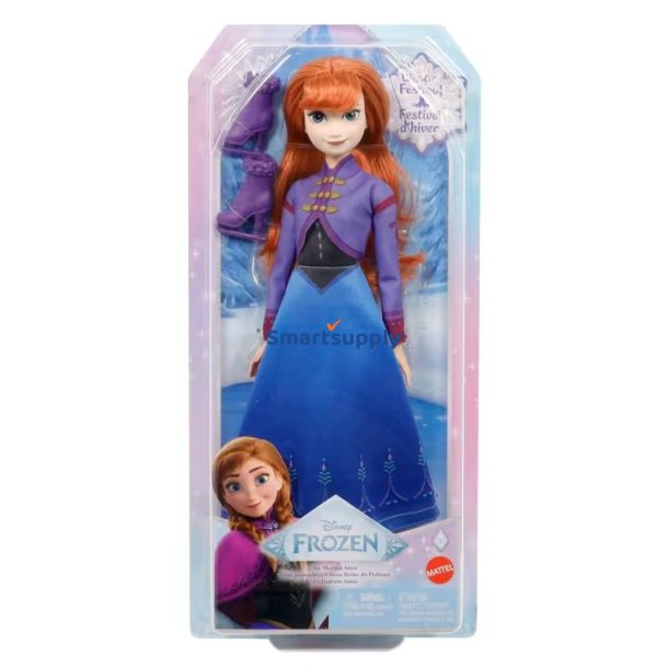 Dukke Disney Frozen Ishockey Anna
