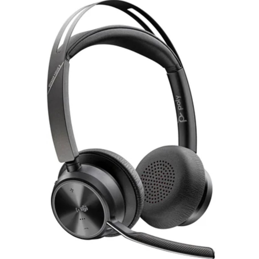 Voyager Focus 2 Microsoft Teams Certified USB-C-C Headset +USB-C/A Adapter 9T9J4AA
