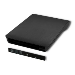 Optisk drev kabinet CD/DVD SATA, USB3.0 9.5mm