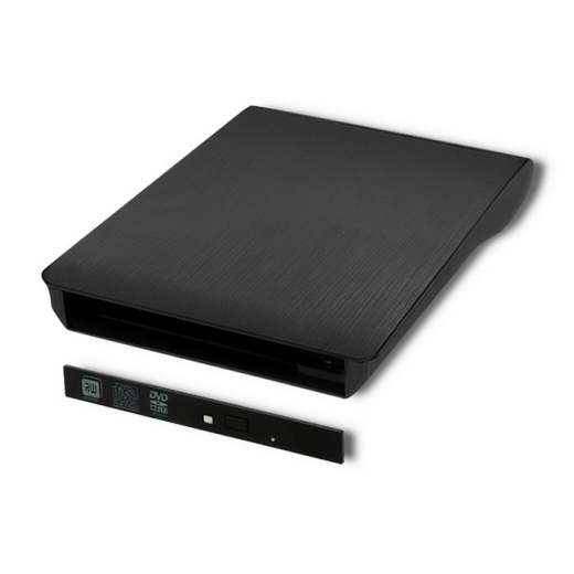 Optisk drev kabinet CD/DVD SATA, USB3.0 9.5mm