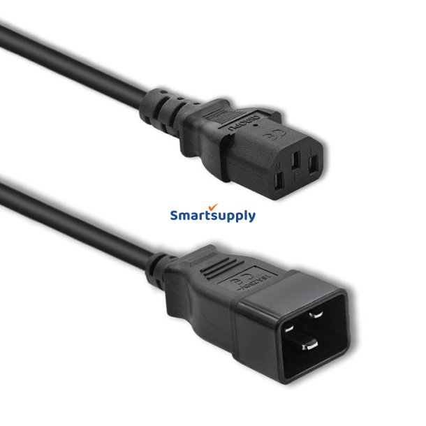 Str�mledning til UPS C20/C13, 1,2m